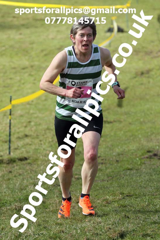 Masters men 2021 NECAA Cross Country Relays, Thornley Farm, Peterlee, Saturday, April 10th. Photo: David T. Hewitson/Sports for All Pics